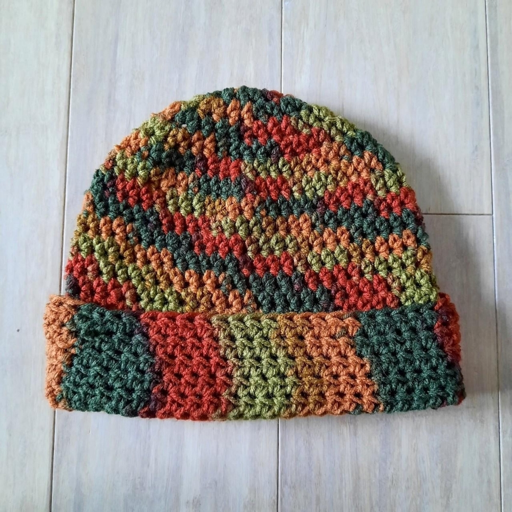 COPY - Crochet Beanie (earthy colors)